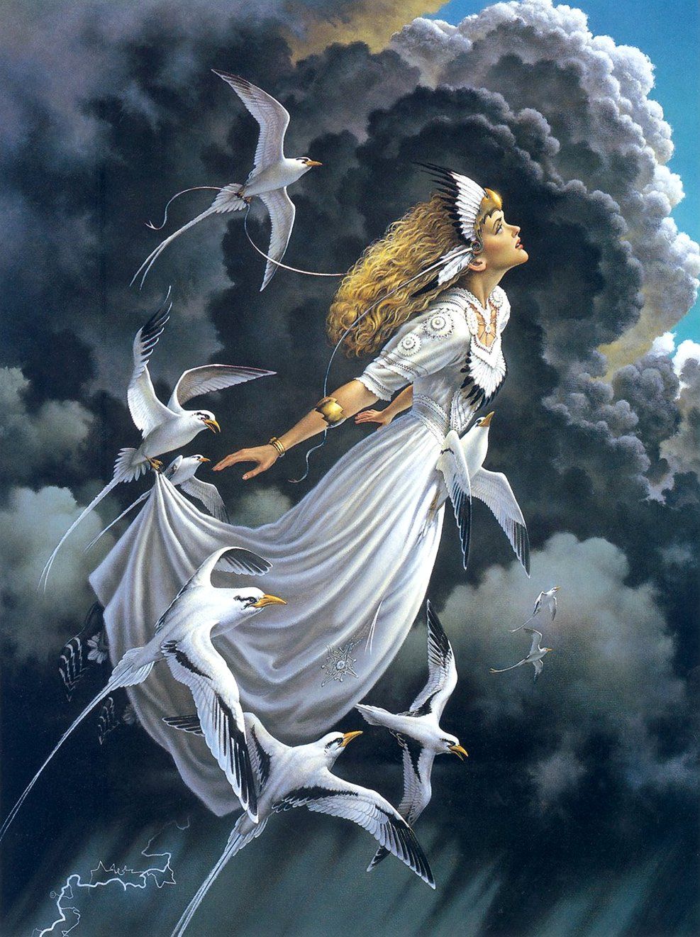 Don Maitz's visual Art don maitz - silver lining