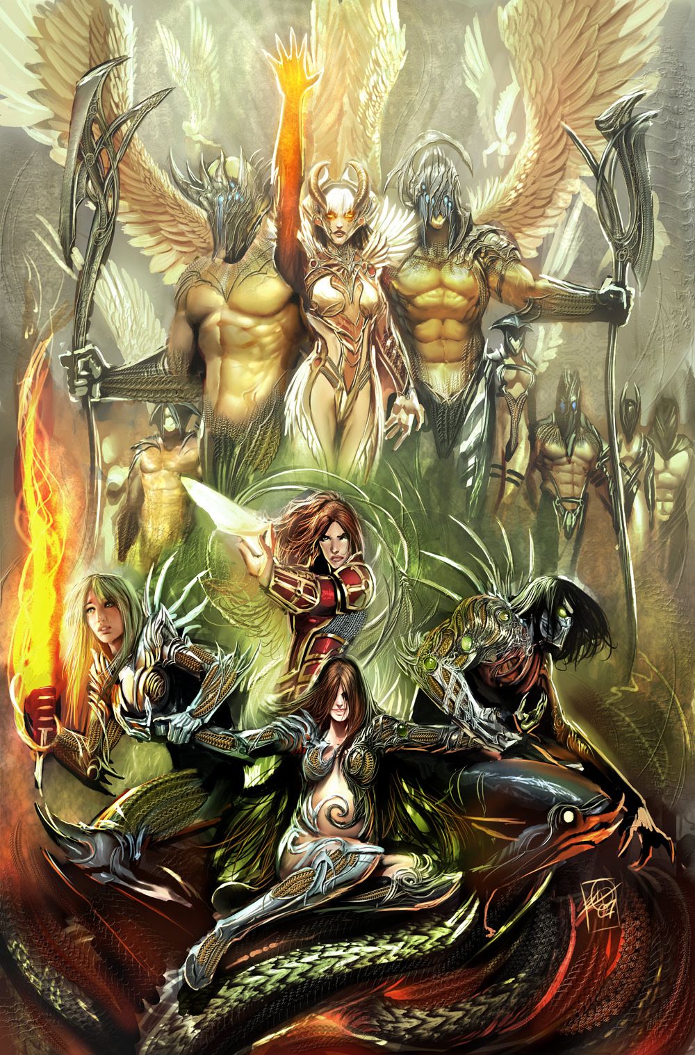 Stjepan Šejić's visual Art first born 2 cover by nebezial.deviantart.com on @deviantART