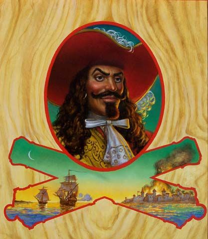 Don Maitz's visual Art henry morgan by don maitz