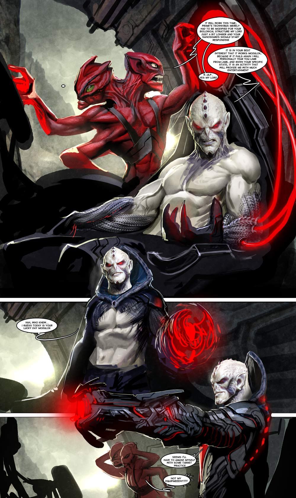 Stjepan Šejić's visual Art hordaks maintenance... last motu for a while by *nebezial on deviantART