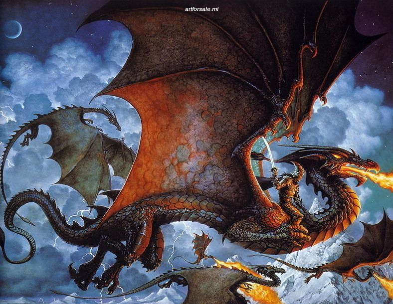 Don Maitz's visual Art illustrator Don Maitz Paintings #41