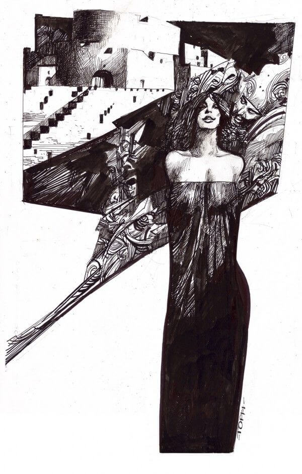 Sergio Toppi's visual Art image