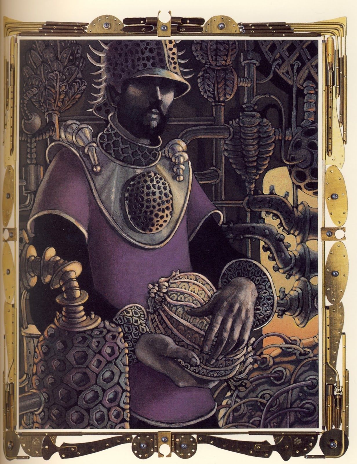 Leo and Diane Dillon's visual Art leo & diane dillon -  Jules Verne: 20,000 Leagues Under the Sea