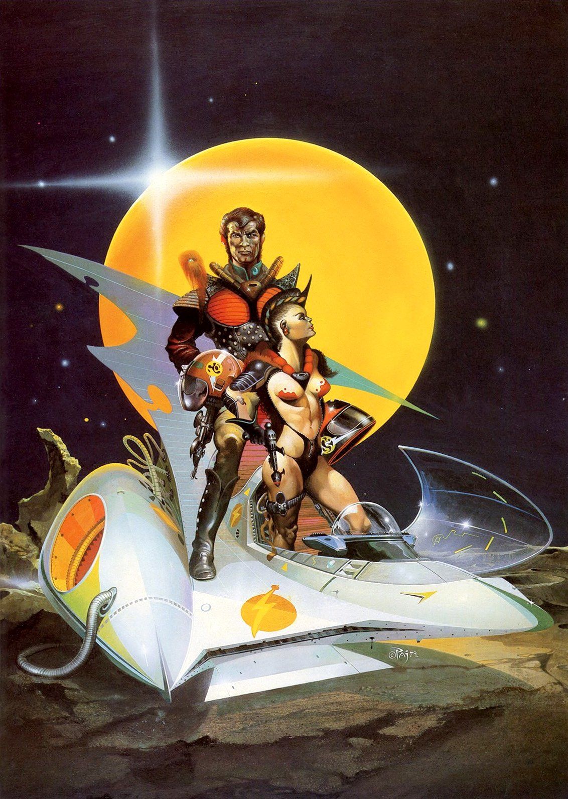 Peter Andrew Jones's Visionary Art peter andrew jones - sun gliders