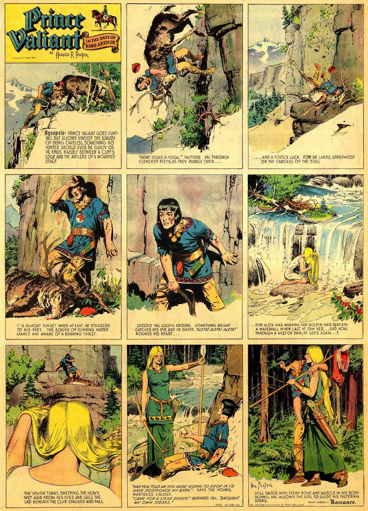 Hal Foster's Covers Art prince valiant | PRINCE VALIANT