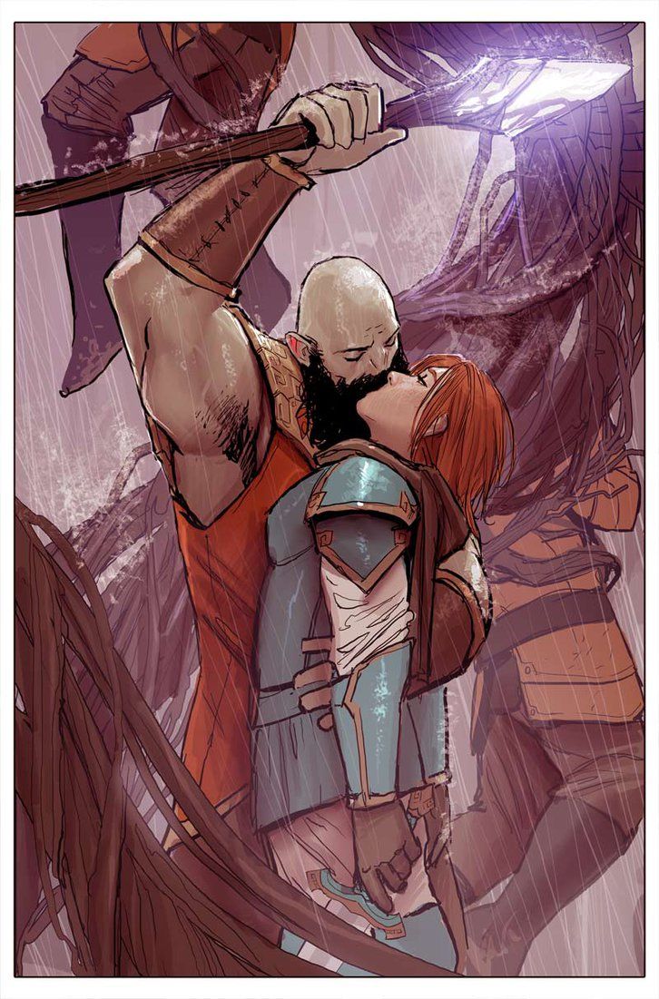 Stjepan Šejić's visual Art rat queens 10 by nebezial