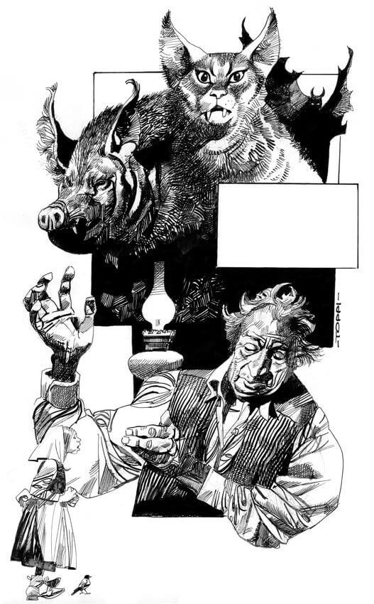 Sergio Toppi's visual Art sergio toppi - Google Search