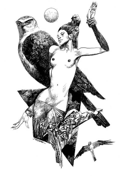 Sergio Toppi's visual Art sergio toppi