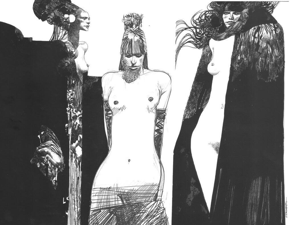 Sergio Toppi's visual Art sergio toppi