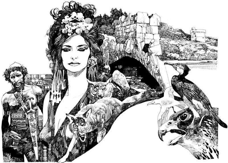 Sergio Toppi's visual Art sergio toppi stile - Google Search