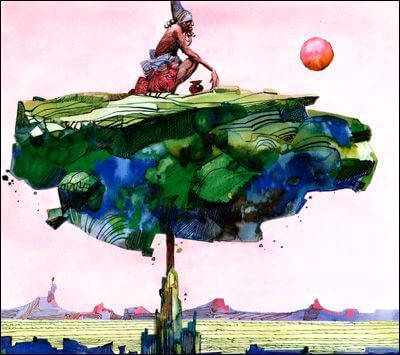 Sergio Toppi's visual Art sharaz-de tales from the Arabian Nights by Sergio Toppi