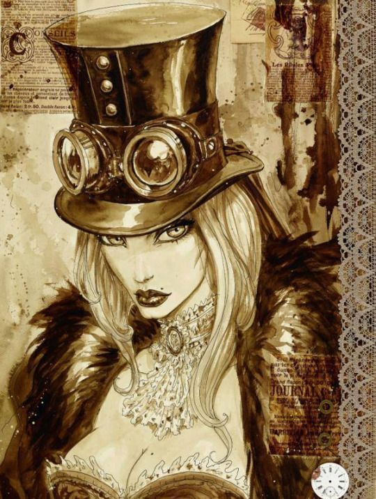 Olivier Ledroit's Visionary Art steampunktendencies