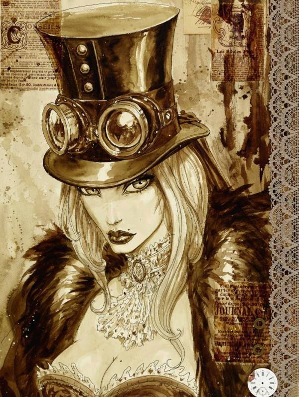 Olivier Ledroit's Visionary Art steampunktendencies:  Illustrations by Olivier Ledroit