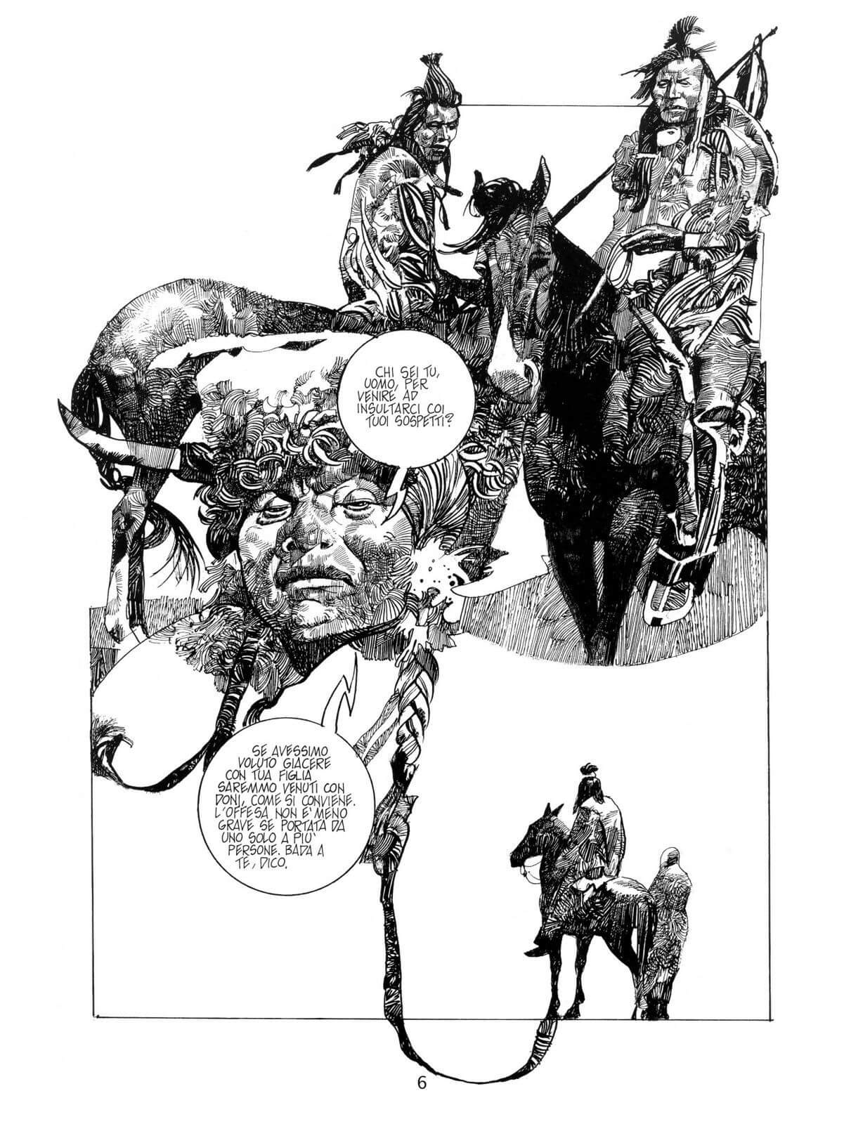 Sergio Toppi's visual Art ©Sergio Toppi