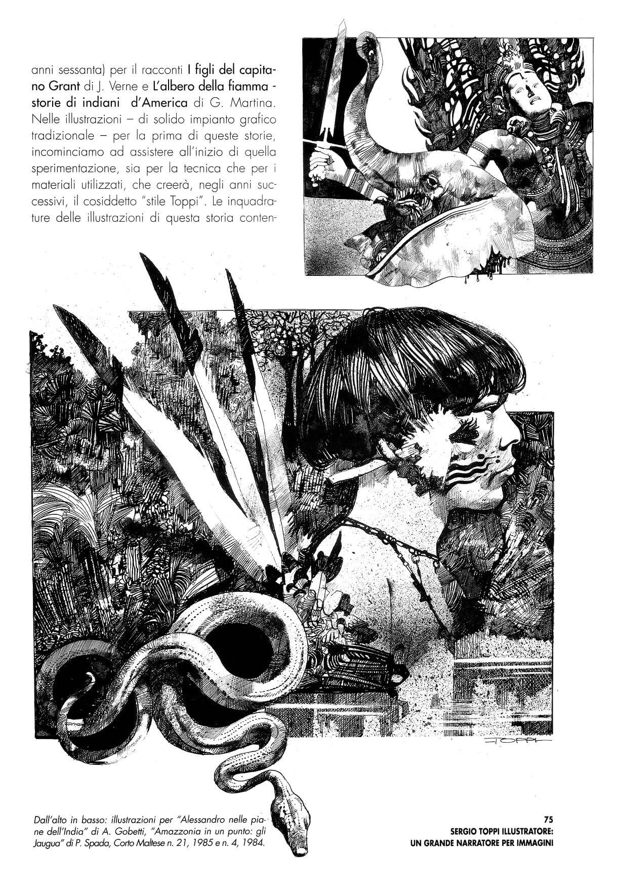 Sergio Toppi's visual Art Серджио Топпи | XX-XXIe | Sergio Toppi (947 работ)