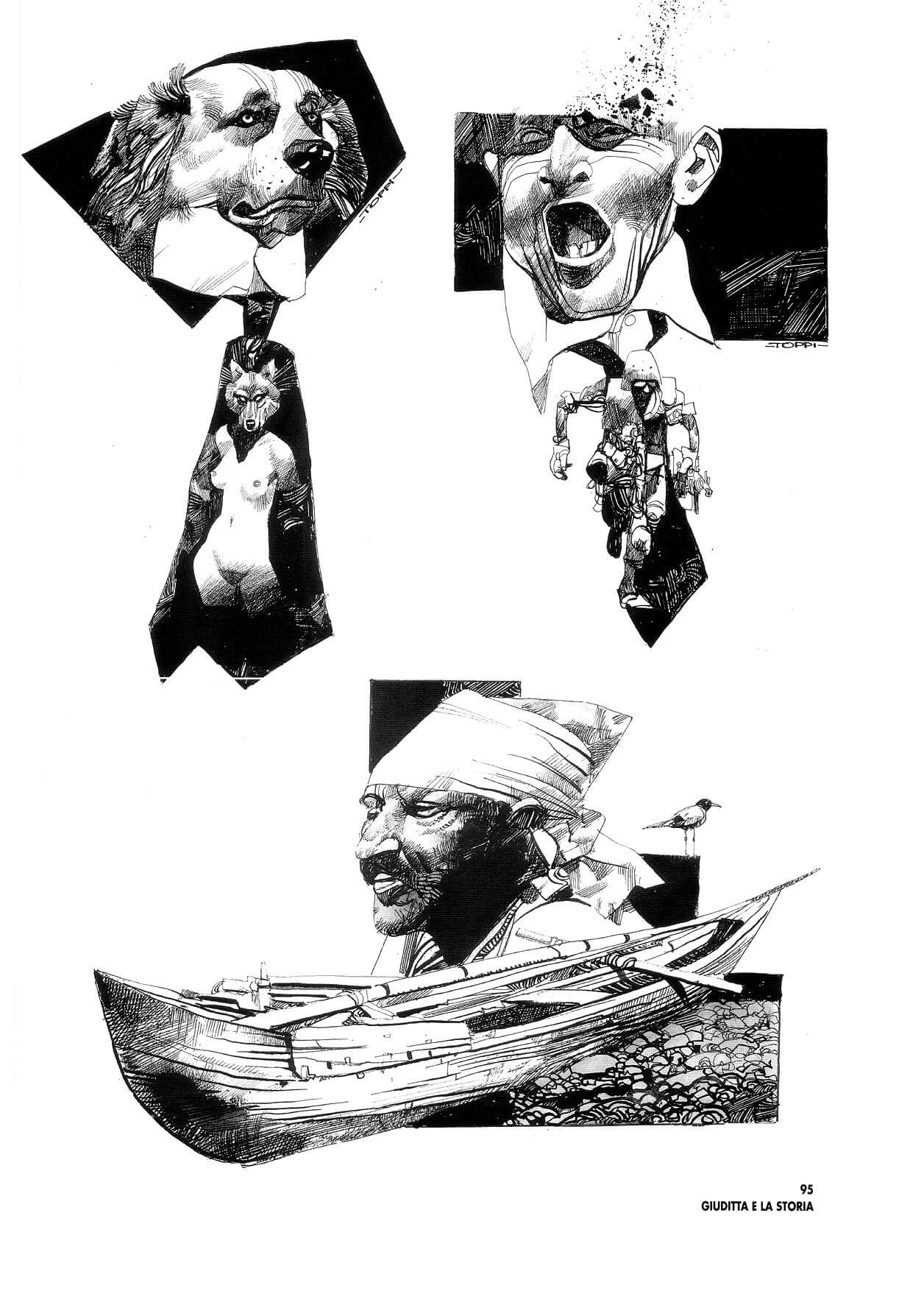 Sergio Toppi's visual Art Серджио Топпи | XX-XXIe | Sergio Toppi (947 работ)