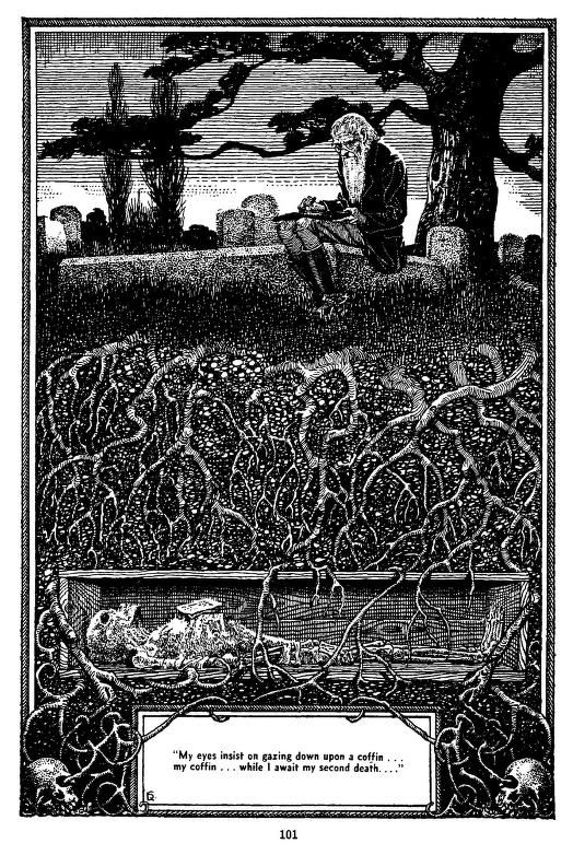 Lawrence Sterne Stevens's Illustration And Book Covers Art Lawrence Sterne Stevens, The House of the Secret by Claude Ferrere, Famous Fantastic Mysteries 46-02, p.101.