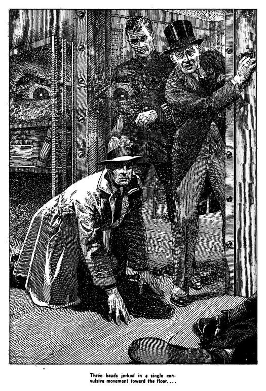Lawrence Sterne Stevens's Illustration And Book Covers Art Lawrence Sterne Stevens, what a wonderful period piece, The Death Maker (AKA Master Vorst) by Austin J. Small, Famous Fantastic Mysteries 52-04, p.77. First published in 1926.
