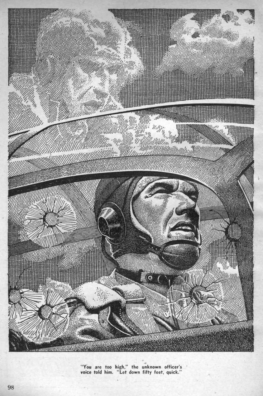 Lawrence Sterne Stevens's Illustration And Book Covers Art Lawrence Sterne Stevens, I'll Take Care of You, Oliver La Farge, Famous Fantastic Mysteries 52-06, p.98.