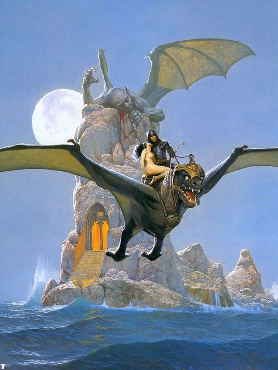 Vicente Segrelles's Visual Art Vicente Segrelles, cover art for The Art of Segrelles, NBM books. Also, interior Plate 24.