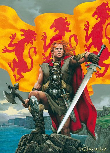 Ciruelo Cabral's Visual Art BRIAN BORU by Ciruelo Cabral