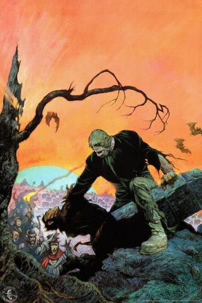 Frank Frazetta's Visual Art Beyond the Grave by Frank Frazetta Art