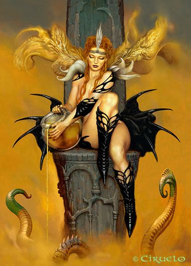 Ciruelo Cabral's Visual Art Ciruelo Cabral, cover art for Heavy Metal.