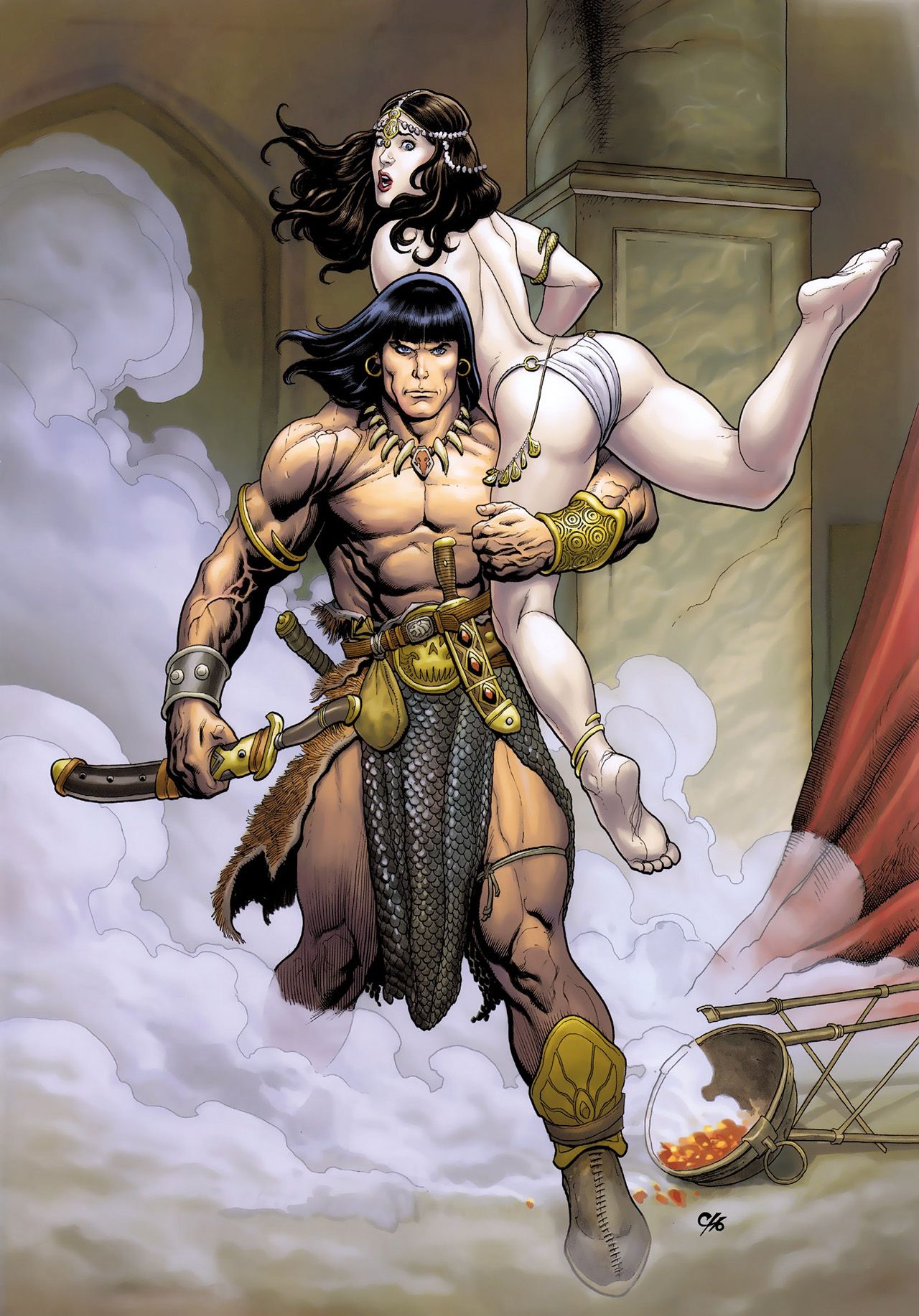 Frank Cho's Visual Art Conan the Barbarian by Frank Cho