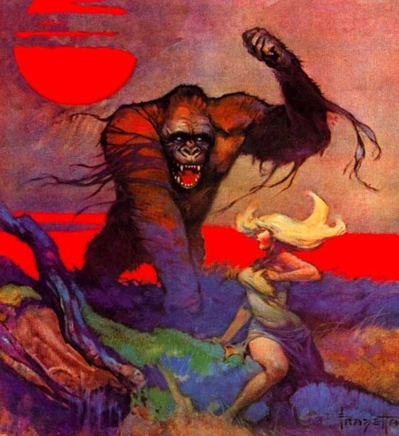 Frank Frazetta's Visual Art Frank Frazetta, Creepy #11, cover art.