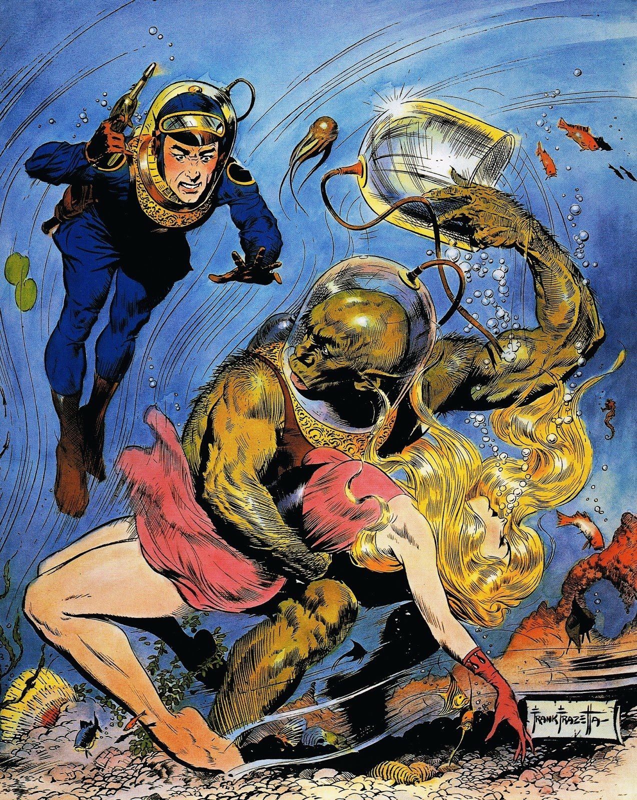 Frank Frazetta's Visual Art Frank Frazetta, Famous Funnies #210, 54-02.