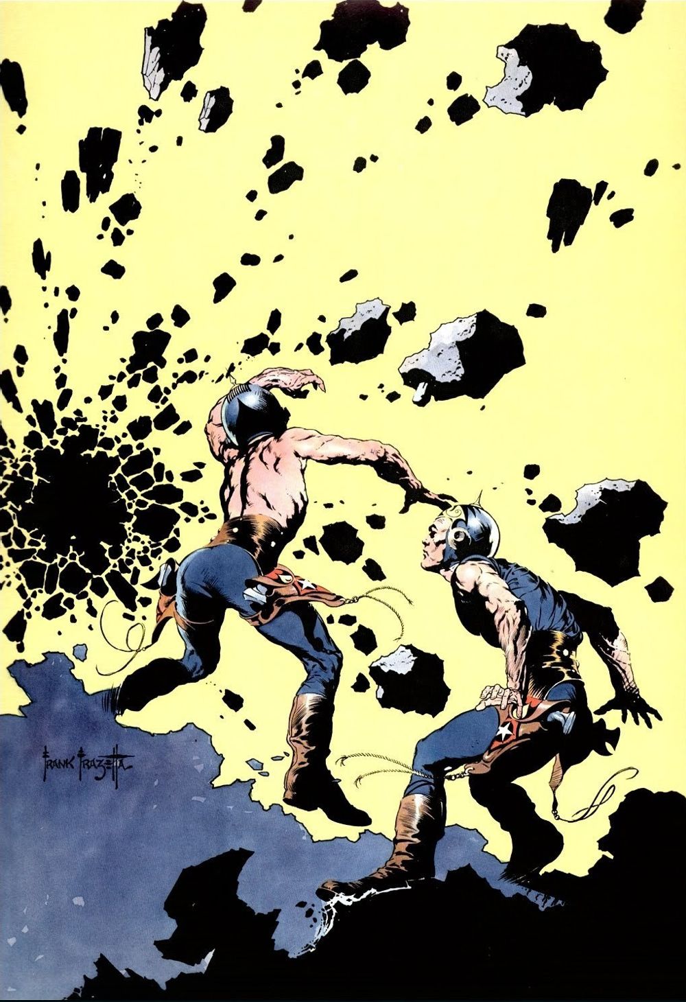 Frank Frazetta's Visual Art Frank Frazetta, Famous Funnies #216.