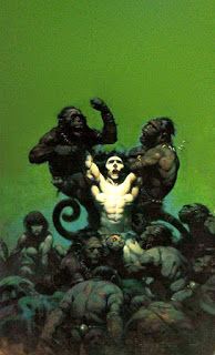 Frank Frazetta's Visual Art Frank Frazetta, Jongor Of Lost Land by Robert Moore Williams 1970.