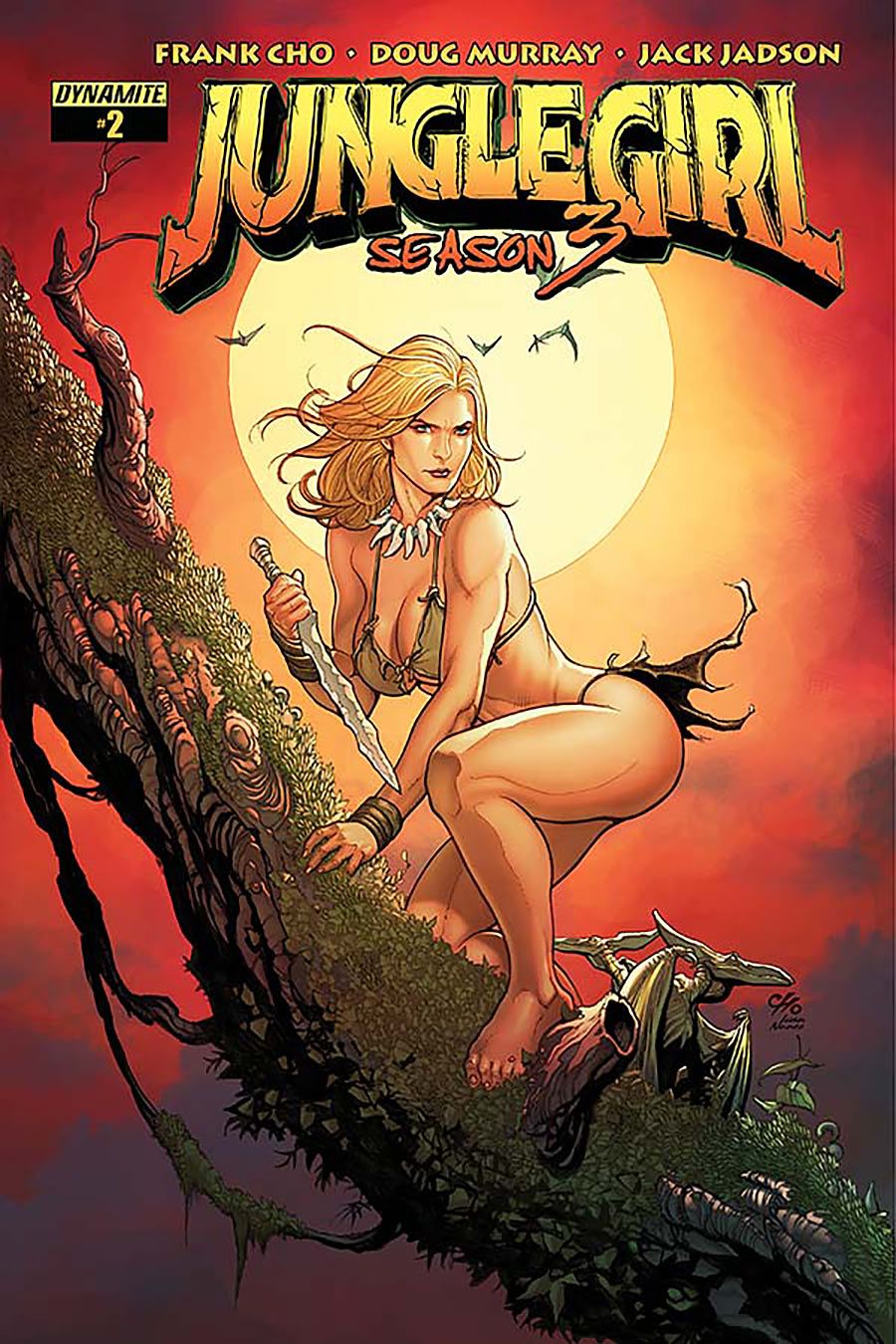 Frank Cho's Visual Art Jungle Girl: Season 3 #2 - Cover by Frank Cho