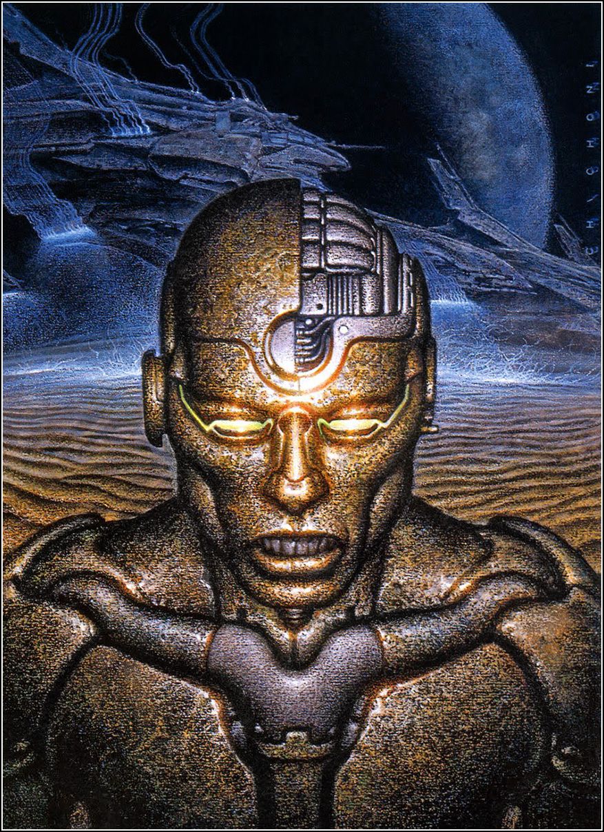 Oscar Chichoni's Visual Art Oscar Chichoni, Foundation and Earth by Isaac Asimov.