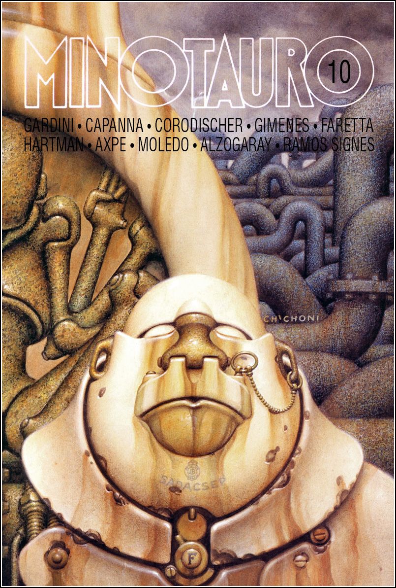 Oscar Chichoni's Visual Art Oscar Chichoni, Minotauro magazine.