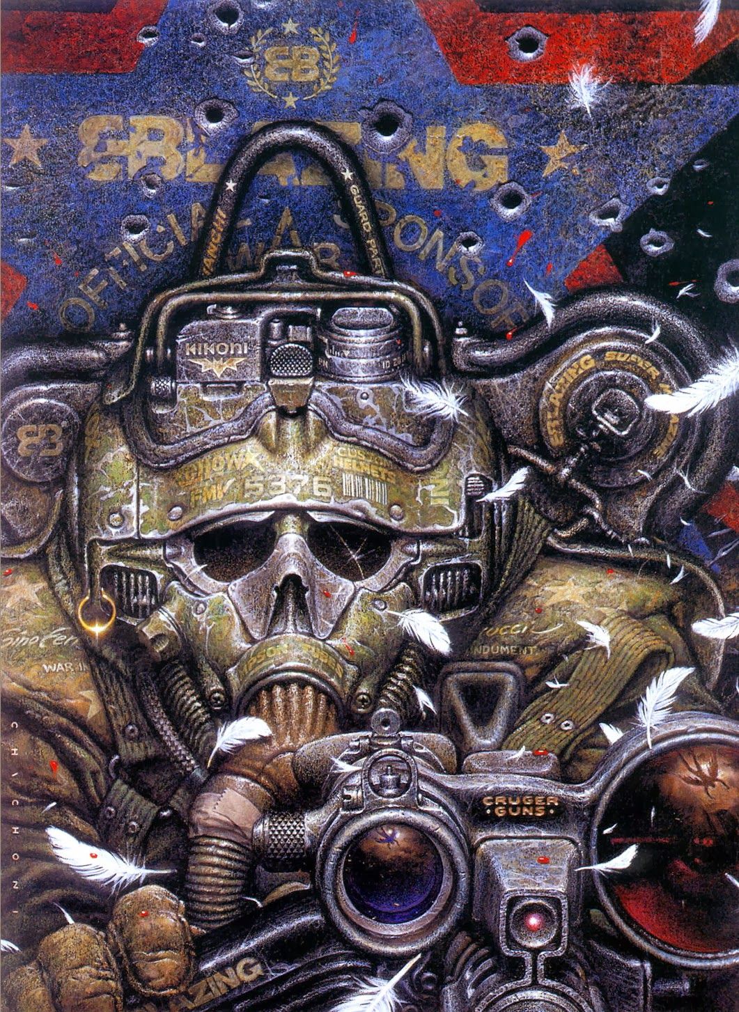 Oscar Chichoni's Visual Art Oscar Chichoni, Shooting Angels, Hardcore Publishing Co.