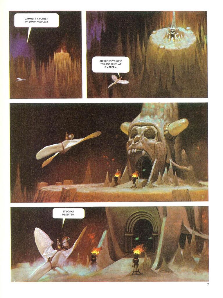 Vicente Segrelles's Visual Art The Mercenary (El Mercenario) by Vicente Segrelles