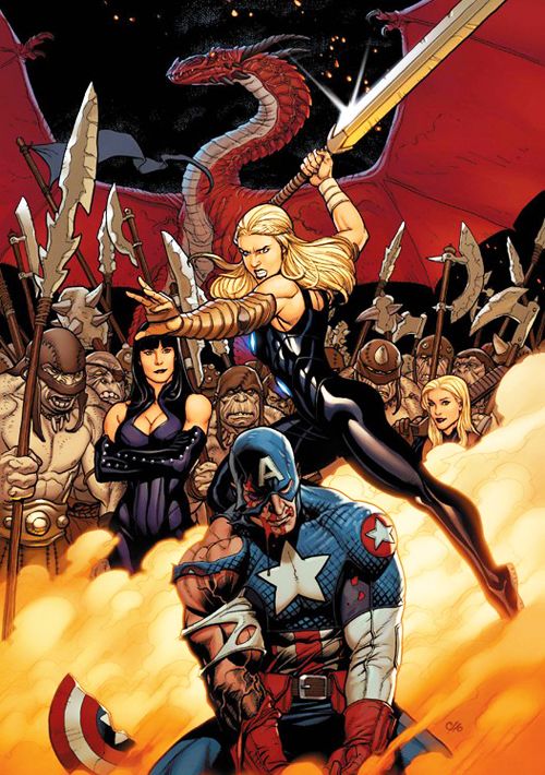 Frank Cho's Visual Art Ultimate Comics New Ultimates v1 #2 Cover by Frank Cho