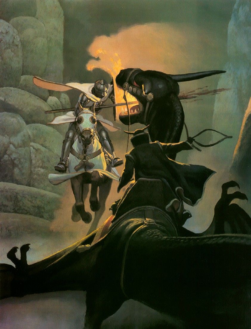 Vicente Segrelles's Visual Art Vicente Segrelles, Dragon rider.