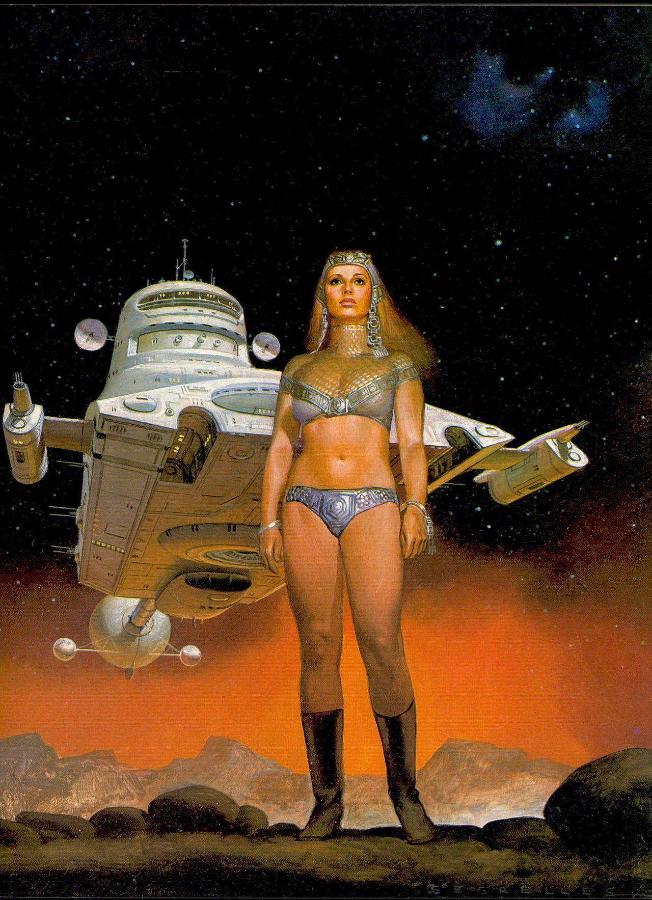 Vicente Segrelles's Visual Art Vicente Segrelles, The Art of Segrelles, Plate 7.