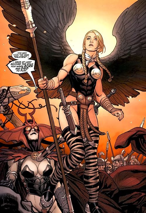 Frank Cho's Visual Art Women of Marvel: Valkyrie