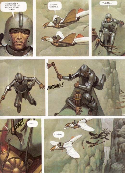 Vicente Segrelles's Visual Art vicente segrelles comic panels - Google Search