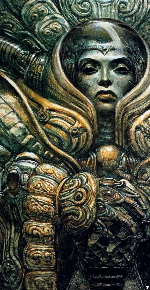 Juan Giménez's Visual Art This contains an image of: METAL+ | The Bleeding Edge of Horror and Science Fiction