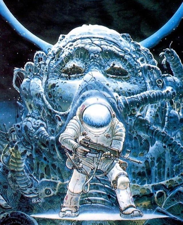 Juan Giménez's Visual Art Juan Giménez was one of the greats in amazing sci-fi artwork. We lost him to COVID-19 in April 2020: interestingasfuck