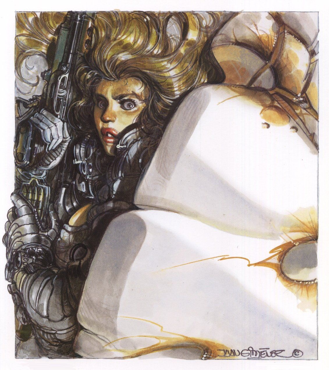 Juan Giménez's Visual Art La caste des Méta-barons Juan Gimenez